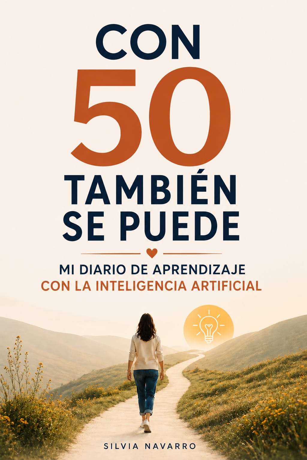 Portada del libro «Con 50 también se puede», de Silvia Navarro